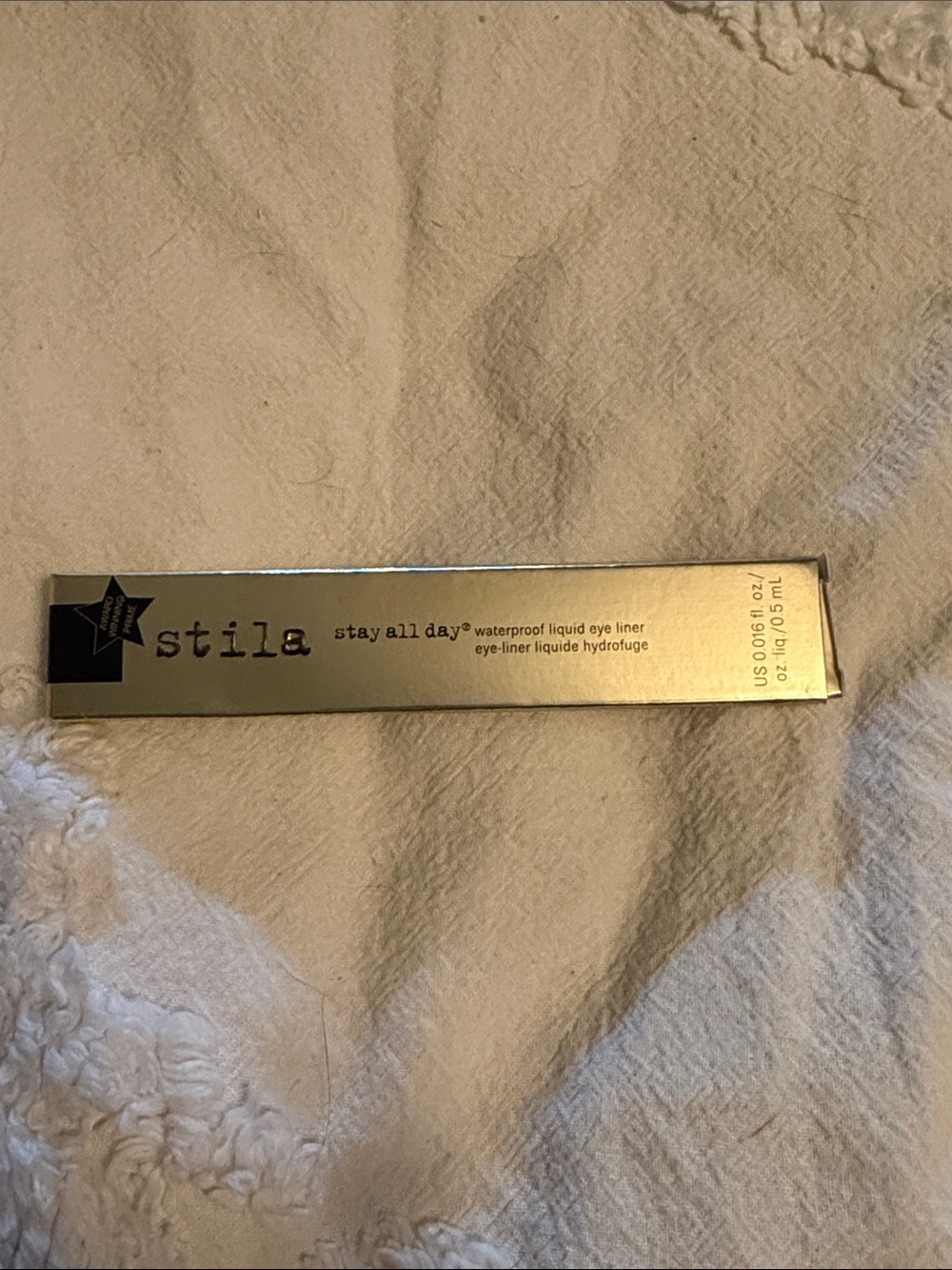 Stila liquid eyeliner Intense Black